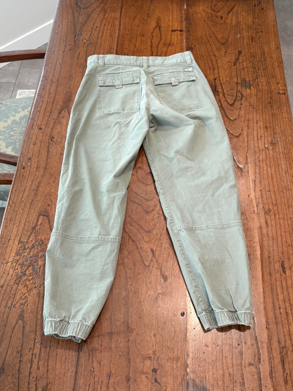 Eddie Bauer Sage Green Utility Cargo Jogger Pants Sage 4 - Picture 2 of 9